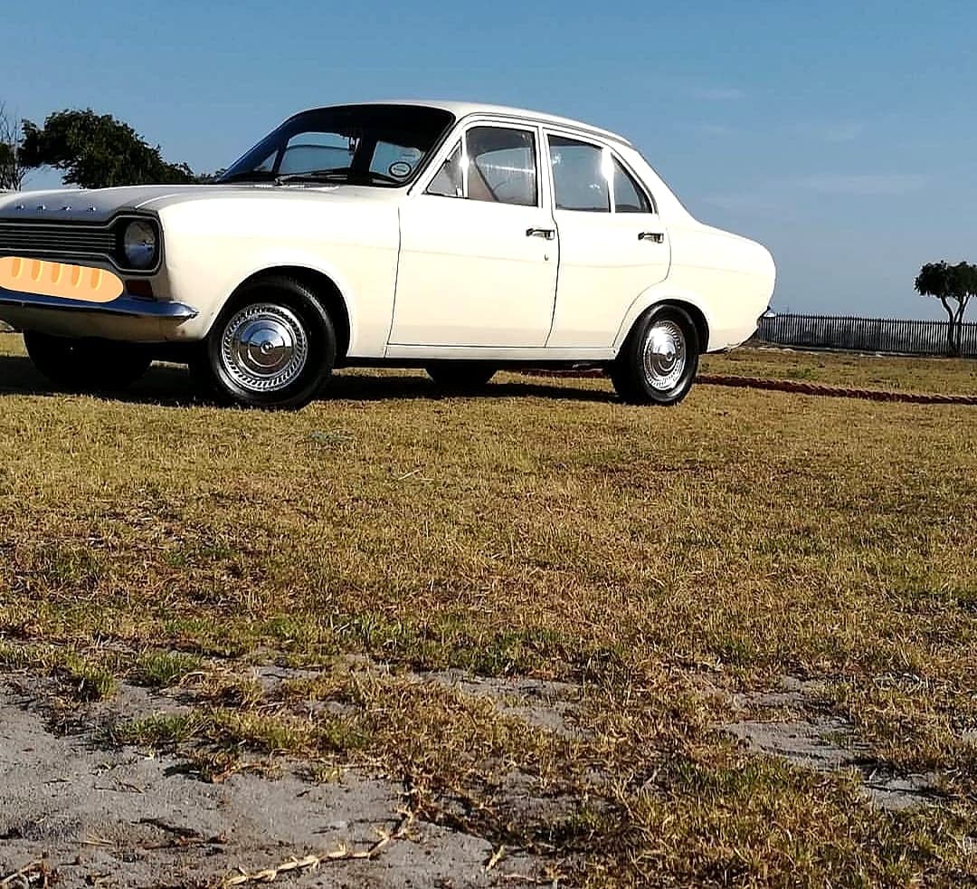 Classic Ford Cortina saloon